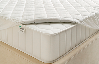 Наматрасник-чехол стеганый САТИН с&nbsp;боковинами